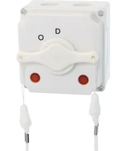 Combinatieschakelaar Wasmachine/droogautomaat Opbouw Crème