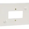 ATTEMA K25/P25 Montageplaat 2-voudig Wit