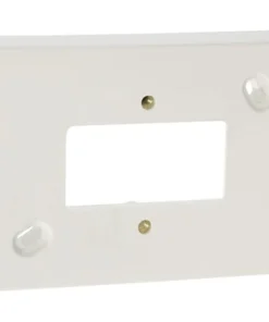 ATTEMA K25/P25 Montageplaat 2-voudig Wit