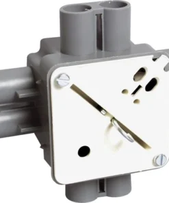 ATTEMA Centraaldoos 1014 Ongelijk Met Deksel 16 Mm Grijs