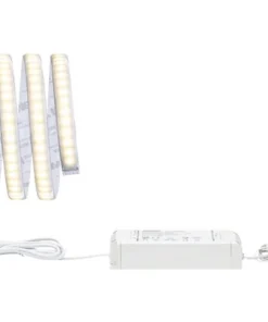 PAULMANN MaxLED 1000 LED-strip Basisset Warmwit 150 Cm Zilver Gecoat