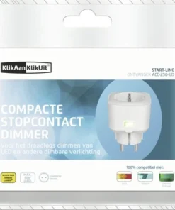 KLIKAANKLIKUIT® Compacte Stopcontactdimmer ACC-250-LD -Binnenverlichting Verkoopwinkel DV 8 4619464 05 4c NL 20181122083535