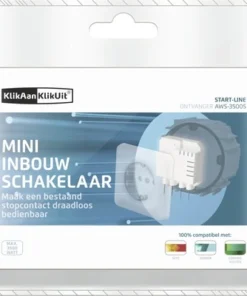 KLIKAANKLIKUIT® Mini-inbouwschakelaar Voor Stopcontact AWS-3500S -Binnenverlichting Verkoopwinkel DV 8 4619466 02 4c NL 20181122093609