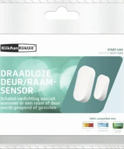 KLIKAANKLIKUIT® Draadloze Deur- En Raamsensor ACST-606 -Binnenverlichting Verkoopwinkel DV 8 4619467 04 4c NL 20181122094023