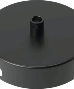 CALEX Plafondplaat Ø100 Mm 1-gat Mat Zwart