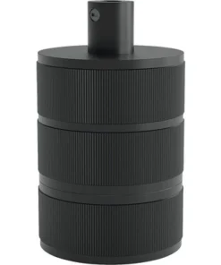 CALEX Fitting E27 Alu Mat Zwart