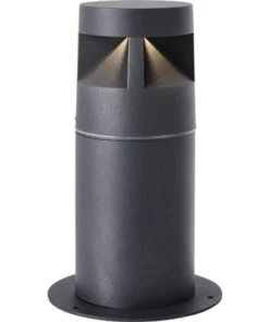 Binnenverlichting Verkoopwinkel 34 AEG LED Sokkellamp Winslow 26 Cm Antraciet