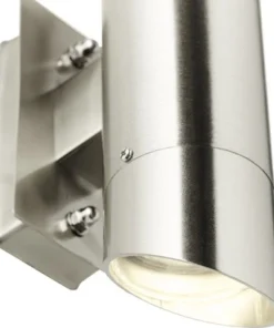 LALUMI Buitenlamp Ellary 33,5 Cm RVS-wit (naar Boven En Onder Schijnend) -Binnenverlichting Verkoopwinkel DV 8 4676189 03 4c DE 20190515124654