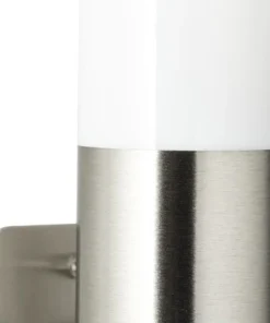 LALUMI Buitenlamp Ellary 33,5 Cm RVS-wit (naar Boven En Onder Schijnend) -Binnenverlichting Verkoopwinkel DV 8 4676189 04 4c DE 20190515124654