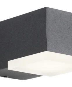 AEG LED Buitenlamp Amity Antraciet-wit (naar Onder Schijnend)