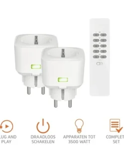 KLIKAANKLIKUIT® Stopcontactschakelaarset ACC2-3500R Wit -Binnenverlichting Verkoopwinkel DV 8 4679966 01 4c NL 20190321191757