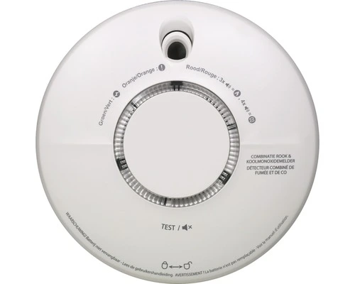 ANGELEYE Combimelder Rook- En Koolmonoxide SCB10-AE-BNLR 1 ANGELEYE Combimelder Rook- En Koolmonoxide SCB10-AE-BNLR