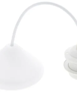 Snoerpendel Met Fitting E27 Wit