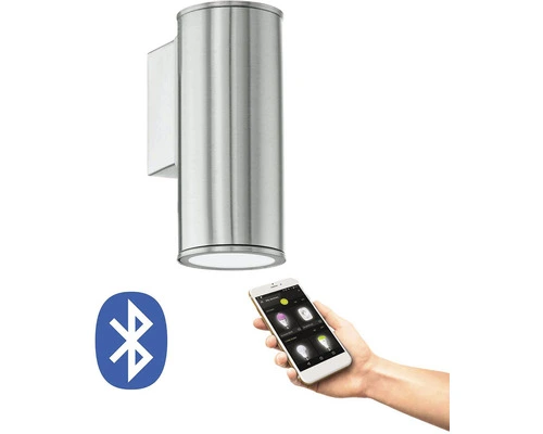 EGLO CROSSLINK-C LED Buitenlamp Riga-C RGB+CCT RVS 2 EGLO CROSSLINK-C LED Buitenlamp Riga-C RGB+CCT RVS - Afbeelding 2