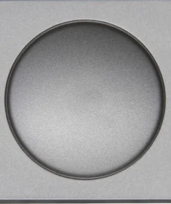 KOPP Athenis 55 Afdekplaat Voor Druk-wisseldimmer Staal