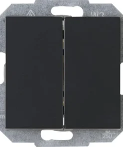 KOPP Athenis 55 Wissel/wisselschakelaar Antraciet