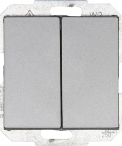 KOPP Athenis 55 Wissel/wisselschakelaar Staal