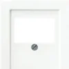 JUNG A500 Afdekplaat Voor USB/Luidspreker Contactdozen Alpine Wit A 569 PLT WW