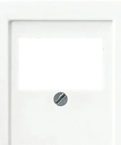 JUNG A500 Afdekplaat Voor USB/Luidspreker Contactdozen Alpine Wit A 569 PLT WW