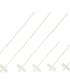 Kabelbinder Met Schrijfveld Transparant, 50 Stuks