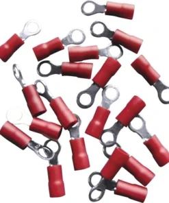 Kabelschoen Ring M5 Rood, 20 Stuks