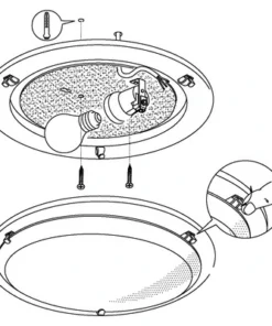 EGLO Plafonniere Planet Ø 29 Cm Wit -Binnenverlichting Verkoopwinkel DV 8 5103462 06 4c DE 20210211051751