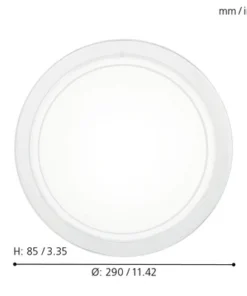 EGLO Plafonniere Planet Ø 29 Cm Wit -Binnenverlichting Verkoopwinkel DV 8 5103462 07 4c DE 20210211051751