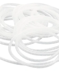Kabelspiraal Ø 15 Mm, Lengte 10 M Wit