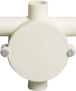 Attema Opbouw Kruislasdoos Buisdoorvoer 4 X 5/8"