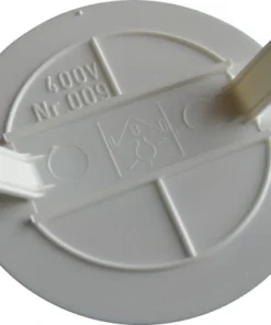 Afdekplaat Zelfklemmend Ø 85 Mm Wit