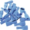 Vlakstekker Huls 1,0-2,5 Mm Blauw, 20 Stuks
