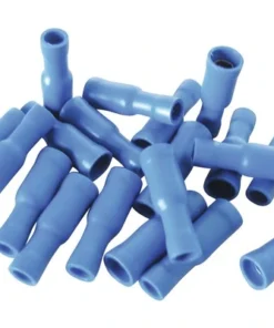 Kabelschoen Rond 1,0-2,5 Mm² F Blauw, 20 Stuks
