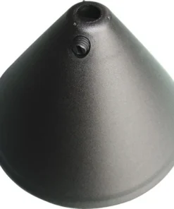 Plafondkap 110x60 Mm Zwart