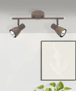 BRILLIANT Balkspot Lava 2-spots Oud Koper