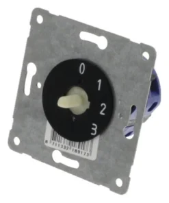 PEHA Standard Inbouw Basiselement 3-standenschakelaar Met 0 Stand