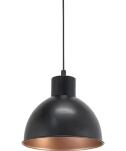 EGLO Hanglamp Truro 1 Ø 21 Cm Zwart/koper -Binnenverlichting Verkoopwinkel DV 8 5655034 10 4c DE 20210211051751