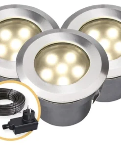 Season Lights SEASONLIGHTS LED Grondinbouwspot Set Deck70 RVS, 3 Stuks -Binnenverlichting Verkoopwinkel DV 8 5687133 03 4c DE 20191008114653
