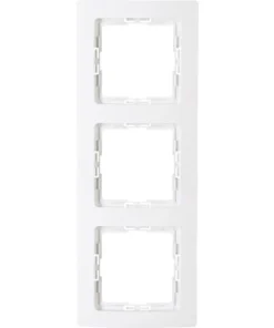 KOPP Paris Afdekraam 3-voudig Wit