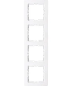 KOPP Paris Afdekraam 4-voudig Wit