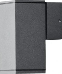 KONSTSMIDE Buitenlamp Monza Rechthoek Enkel Antraciet