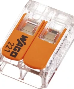 WAGO Verbindingsklem Compact 221-412, 100 Stuks