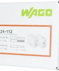 WAGO Lichtaansluitklem 224-112, 100 Stuks -Binnenverlichting Verkoopwinkel DV 8 5723511 08 4c DE 20200722221700
