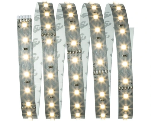 PAULMANN MaxLED 500 LED-strip Basisset Warmwit 150 Cm Zilver Ongecoat 3 PAULMANN MaxLED 500 LED-strip Basisset Warmwit 150 Cm Zilver Ongecoat - Afbeelding 3