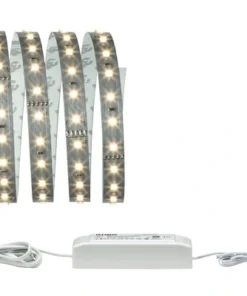 PAULMANN MaxLED 500 LED-strip Basisset Warmwit 150 Cm Zilver Ongecoat