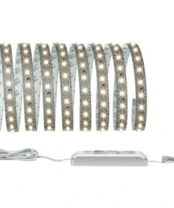 PAULMANN MaxLED 500 LED-strip Basisset Warmwit 300 Cm Zilver Ongecoat
