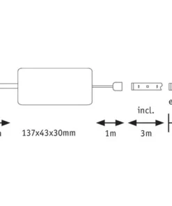 PAULMANN MaxLED 500 LED-strip Basisset Daglichtwit 300 Cm Zilver Ongecoat 10 PAULMANN MaxLED 500 LED-strip Basisset Daglichtwit 300 Cm Zilver Ongecoat -Binnenverlichting Verkoopwinkel DV 8 5743597 08 4c RO 20190907211653