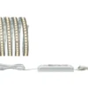 PAULMANN MaxLED 1000 LED-strip Basisset Warmwit 150 Cm Zilver Ongecoat