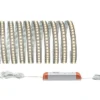 PAULMANN MaxLED 1000 LED-strip Basisset Warmwit 300 Cm Zilver Ongecoat
