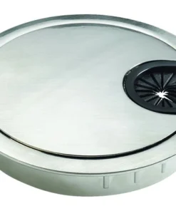 HETTICH Kabeldoorvoer Ø 60 Mm RVS-look