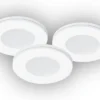 MALMBERGS LED Inbouwspot Set MD-305 Ø 75 Mm Wit, 3 Stuks
